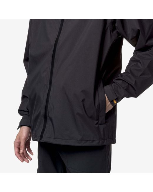 K-Way Black Charmel Jacket for men