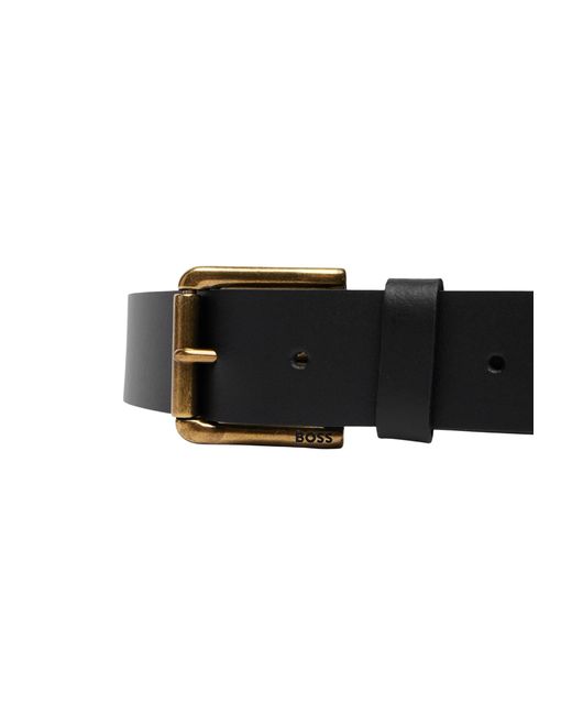 Boss Black Pin-Buckle Belt for men