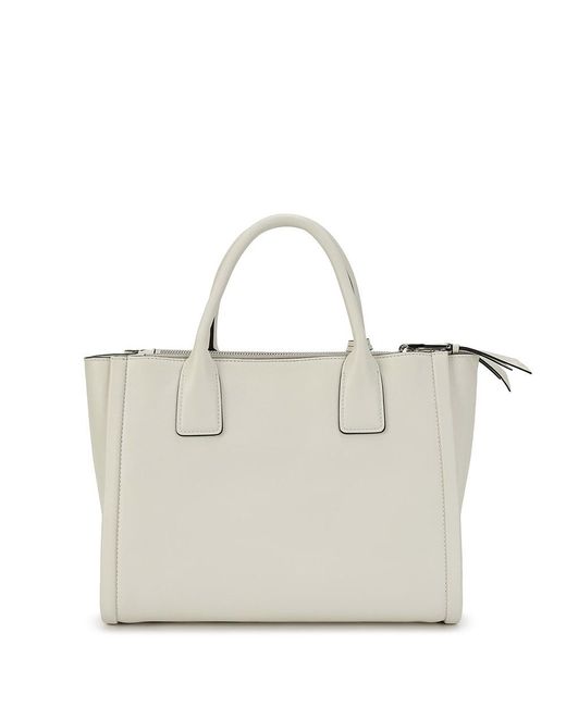 Prada Metallic Logo Details Handbag
