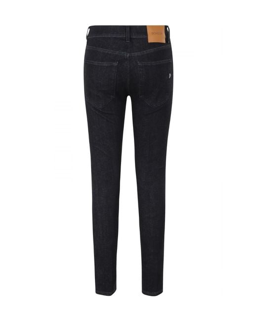Dondup Black Five-Pocket Jeans