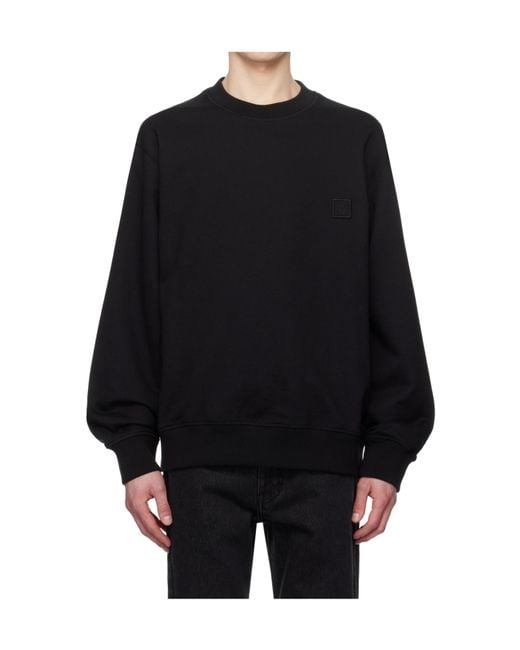 Wooyoungmi Black Crew Neck Sweatshirt for men