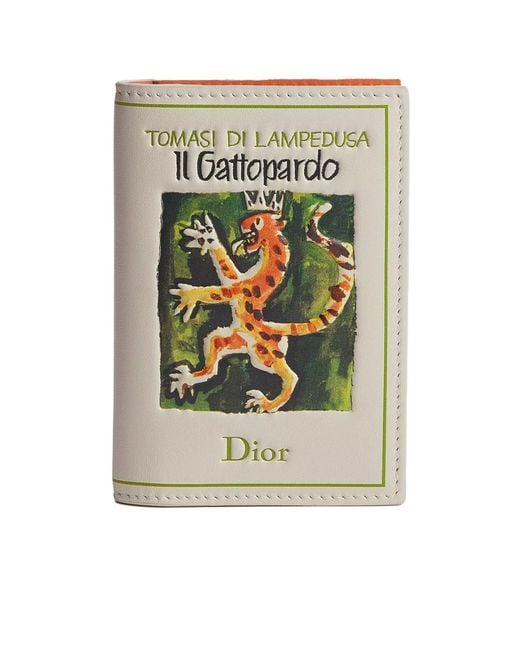 Dior Gray Bifold Card Holder for men