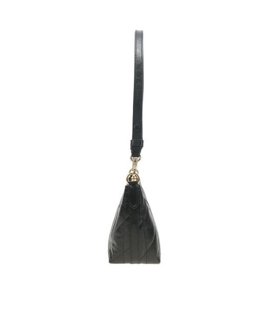 COACH Black Zippered Shoulder Bag