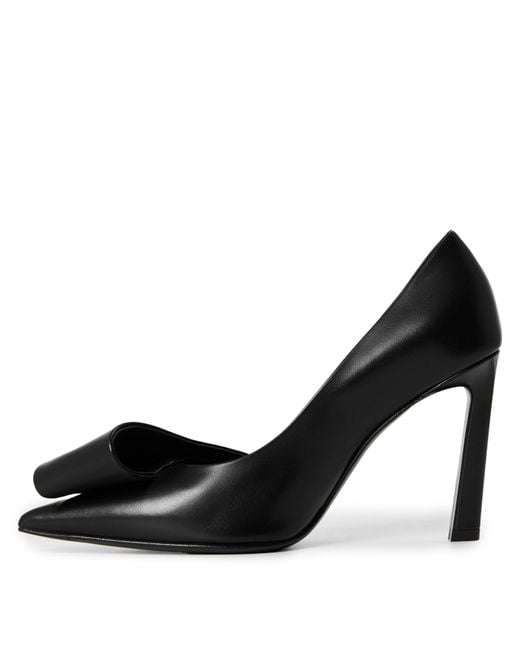 Givenchy Black Pointedtoe Blockheel Highheeled Shoes
