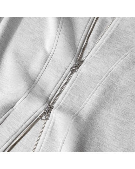 Varley Gray Casual Zip-Up Jacket