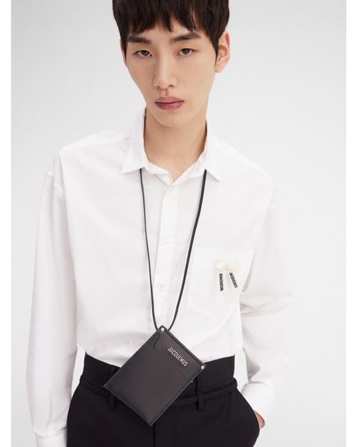 Jacquemus White Envelope Wallet for men