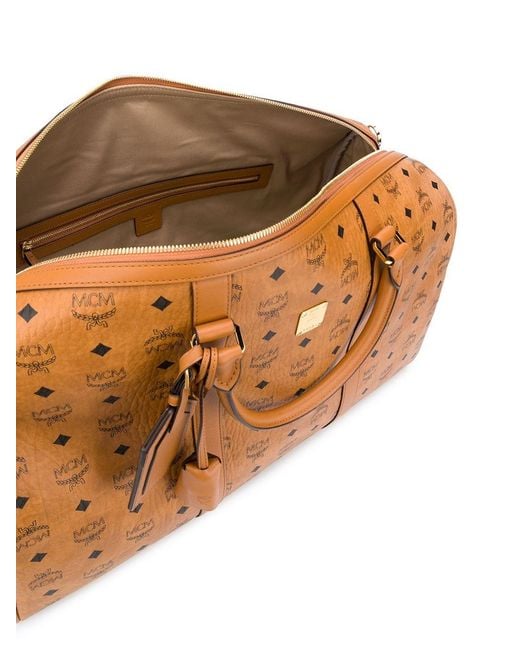 MCM Brown Logo Handbag for men