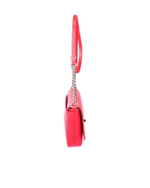 COACH Pink Logo Cross-Body Bag