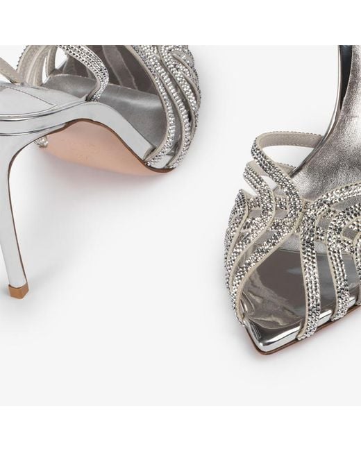 Le Silla Metallic Embrace Sandals