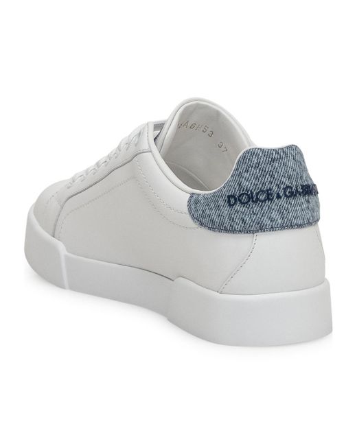 Dolce & Gabbana White Sneakers Portofino
