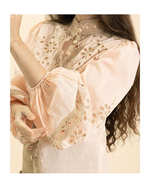 Zimmermann Natural Awaken Blouse