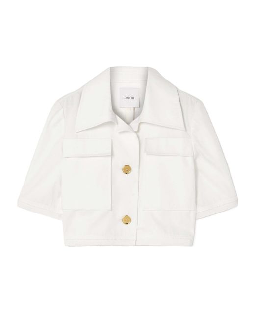 Patou White Short Jacket