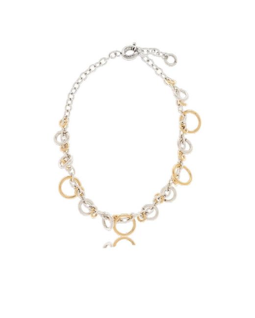Isabel Marant Metallic Embellished Necklace