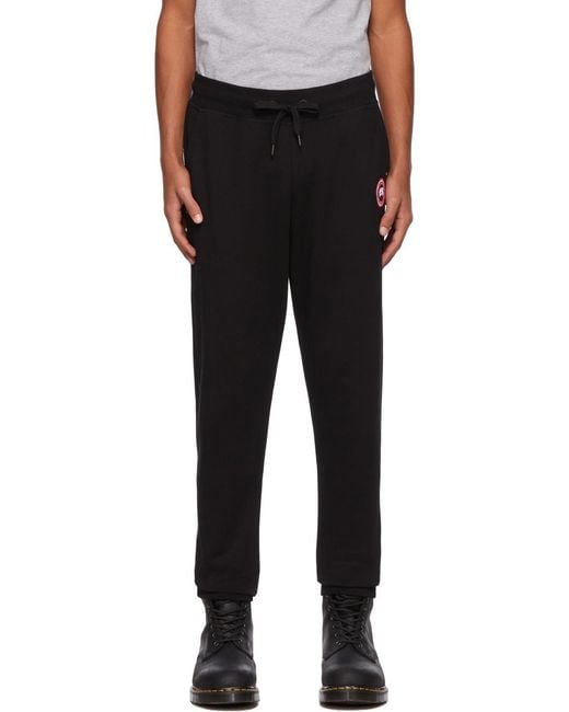 Canada Goose Black Huron Joggers for men