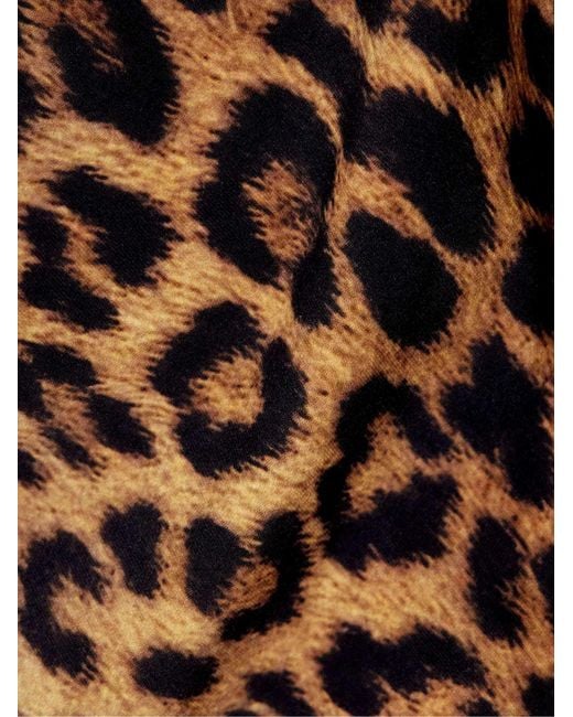 Melissa Odabash Natural Prague Leopard-Print Bikini Briefs