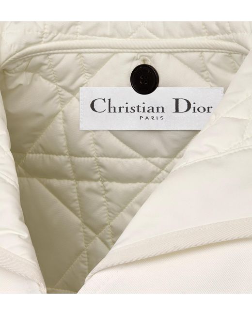 Dior White Sleeveless Vest