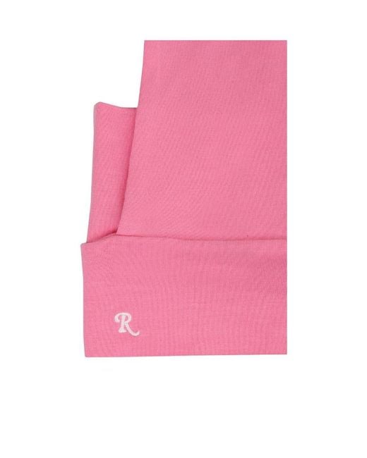 Raf Simons Pink Micromodal Hooded Cap