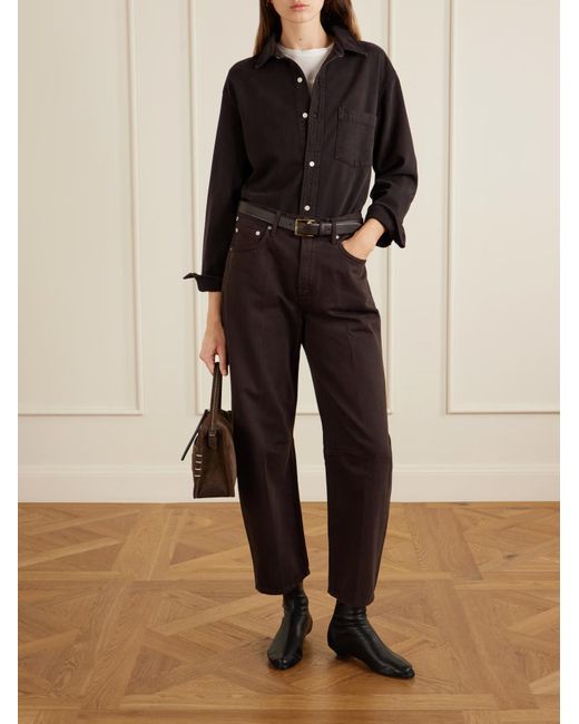 Citizens of Humanity Black Carter Organic Cotton And Lyocell-Blend Twill Shirt