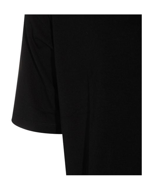 Thom Krom Black Relaxed Fit T-Shirt for men