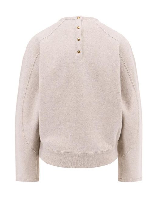 Loro Piana Natural Brienno Crewneck Sweatshirt