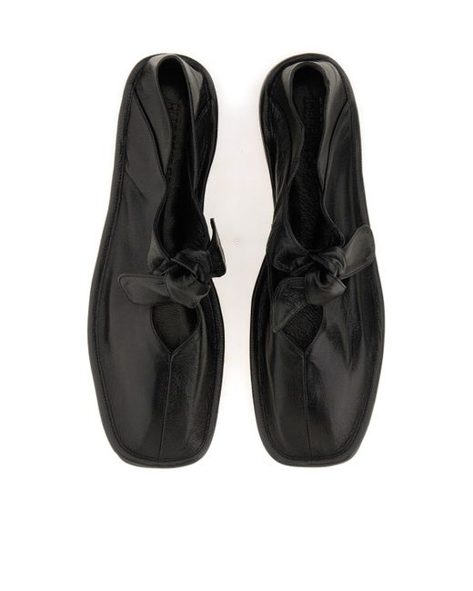 Hereu Black Llasada Ballet Flats