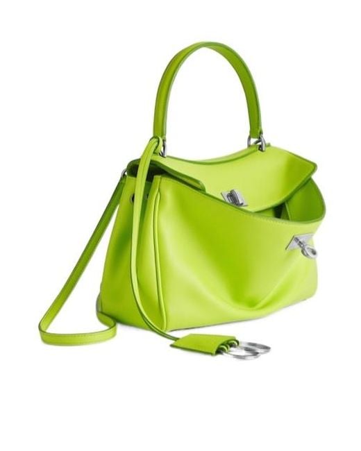 Balenciaga Green Rodeo Handbag Mini