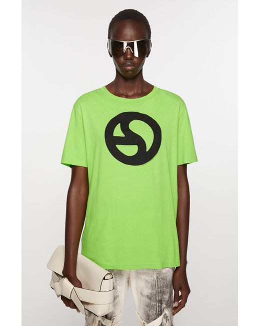 Acne Green T-Shirts for men