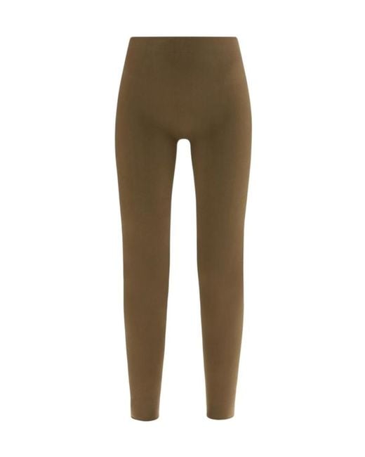 Wolford Green Seamless High-Waist Leggings
