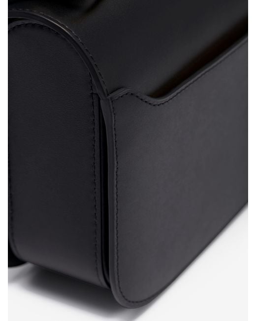 Delvaux Black Small Lingot Leather Shoulder Bag