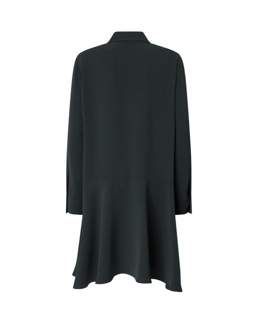 Pinko Black Short Fluid Dress