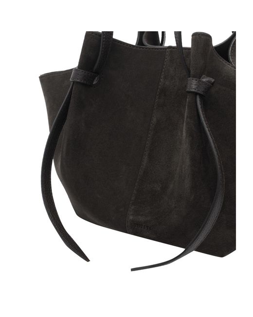Yuzefi Black Double-Handled Handbag