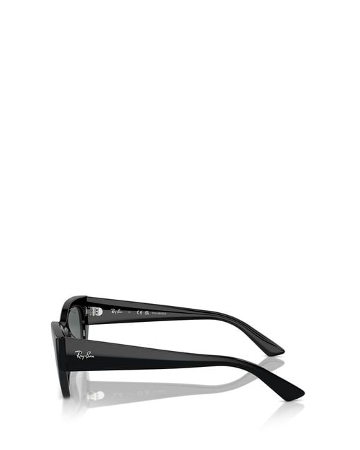 Ray-Ban Gray Zena Cat-Eye Sunglasses for men