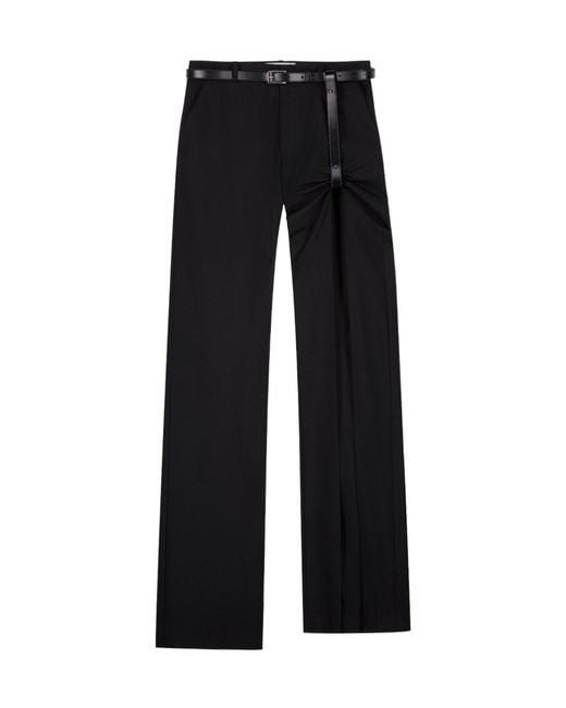 Coperni Black Suspended Tailored Pants