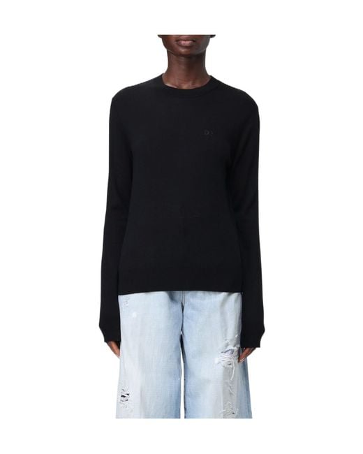 DSquared² Black D2 Turtleneck Knitted Pullover