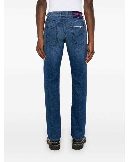 Jacob Cohen Blue Nick Limited Edition Super-Stretch Jeans for men