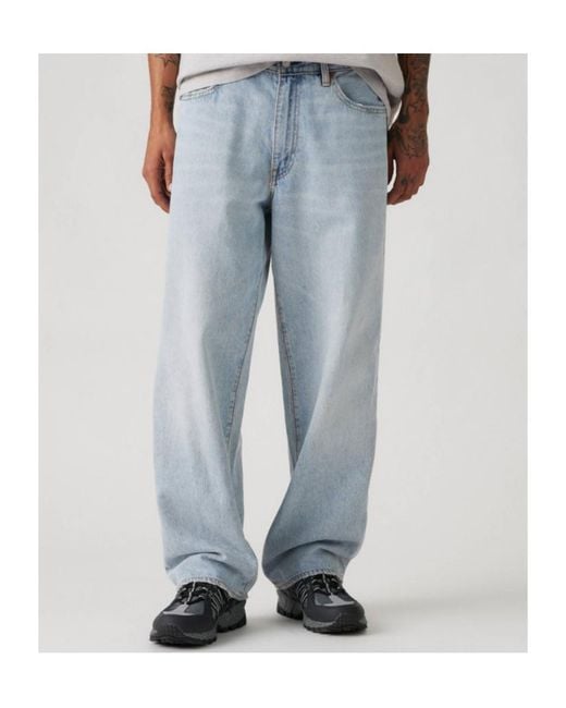 Levi's Blue 578 Baggy Jeans for men