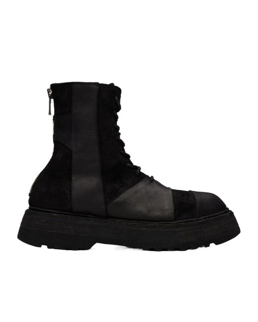 Guidi Black Soft Horse Leather Limited Edition Ankle Boots for men