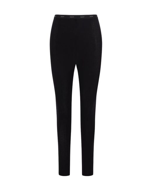 Yohji Yamamoto Black Skinny Trousers
