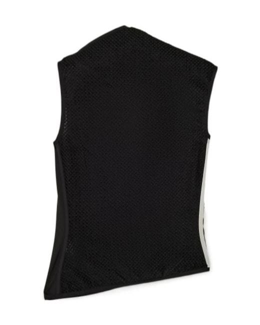 Y-3 Black Waffle Warp Knitted Top