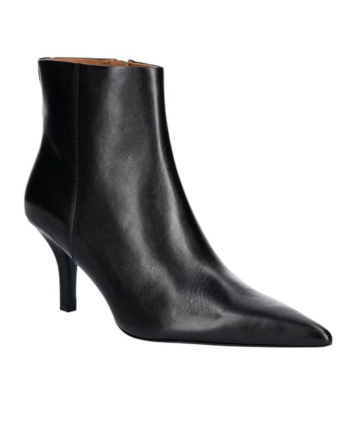 Patrizia Pepe Black Pointed Toe Ankle Boots