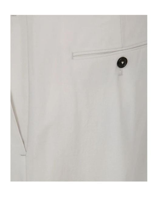 PT01 Gray Wool Chinos for men