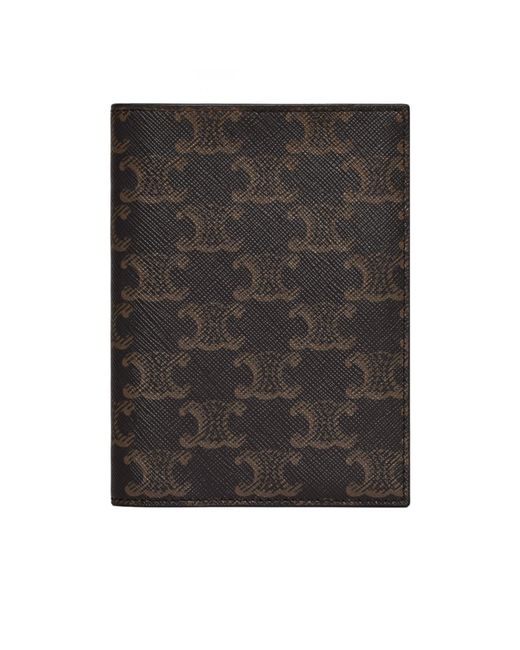 Céline Black Passport Cover