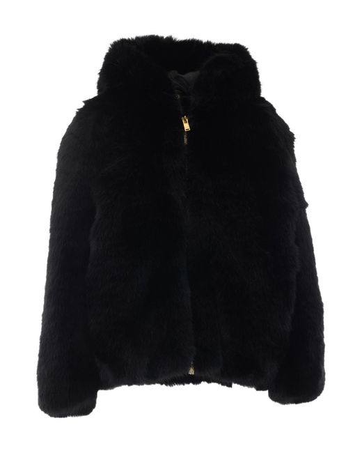 Moose Knuckles Black Long-Sleeved Jacket