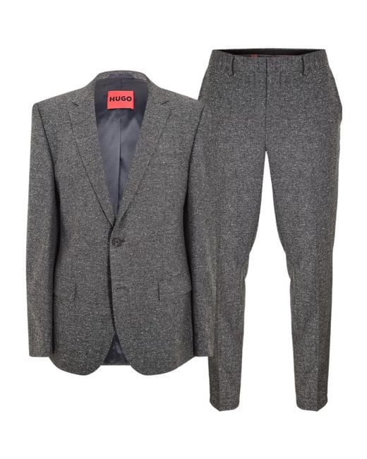 Boss Gray Henry/Getlin232X 10245013 01 Suit for men