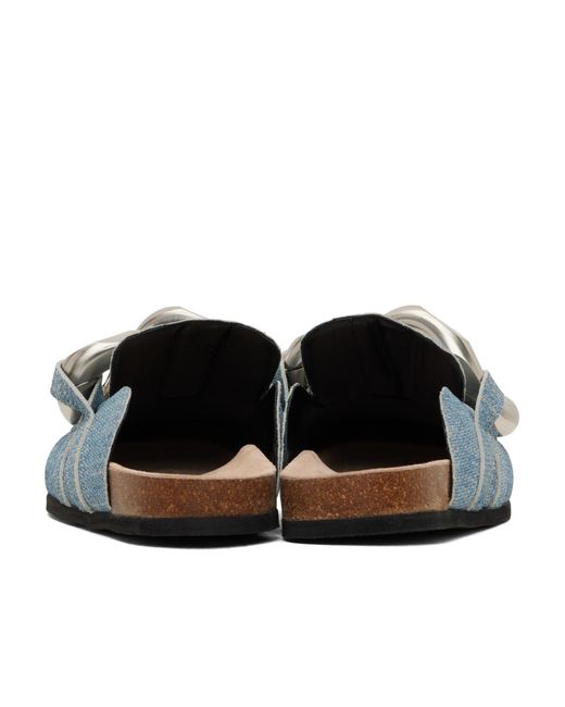 J.W. Anderson Blue Flat Slippers for men