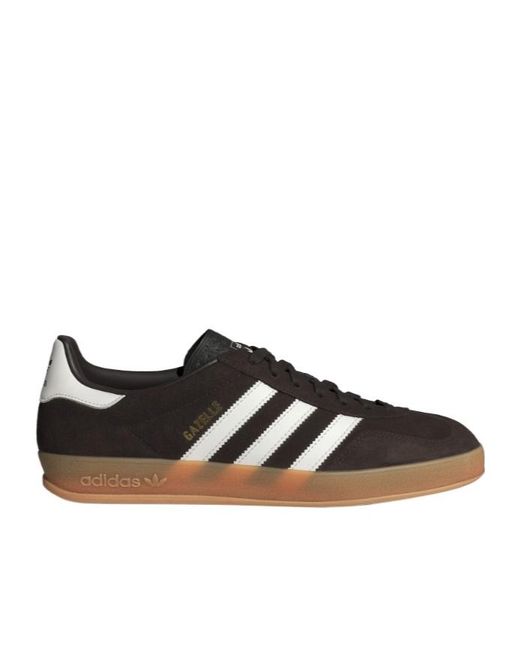 Adidas Black Originals Gazelle Indoor Shoes for men