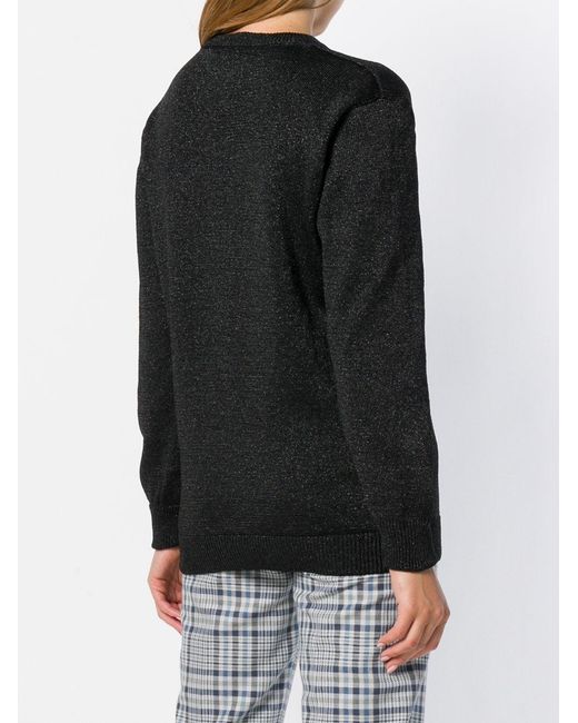 Alberta Ferretti Black Wednesday Knit Jumper