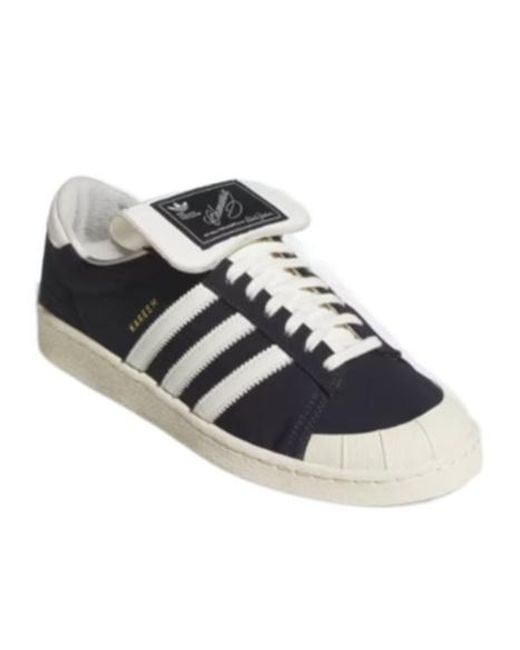ADIDAS X WILLY CHAVARRIA Blue Adidas Originals X Willy Chavarria Jabbar Low-Top Sneakers