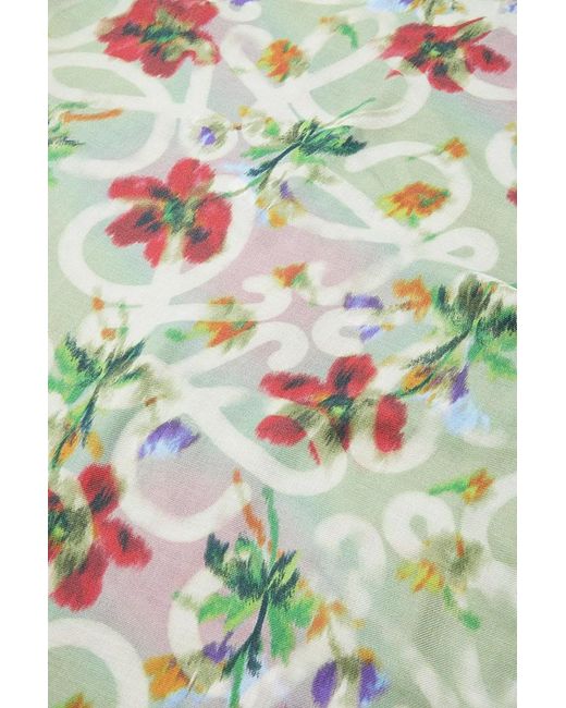 Loewe White Scarf