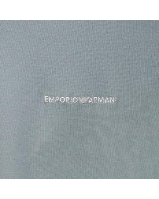 Emporio Armani Blue Item O-Neck Short-Sleeved T-Shirt for men